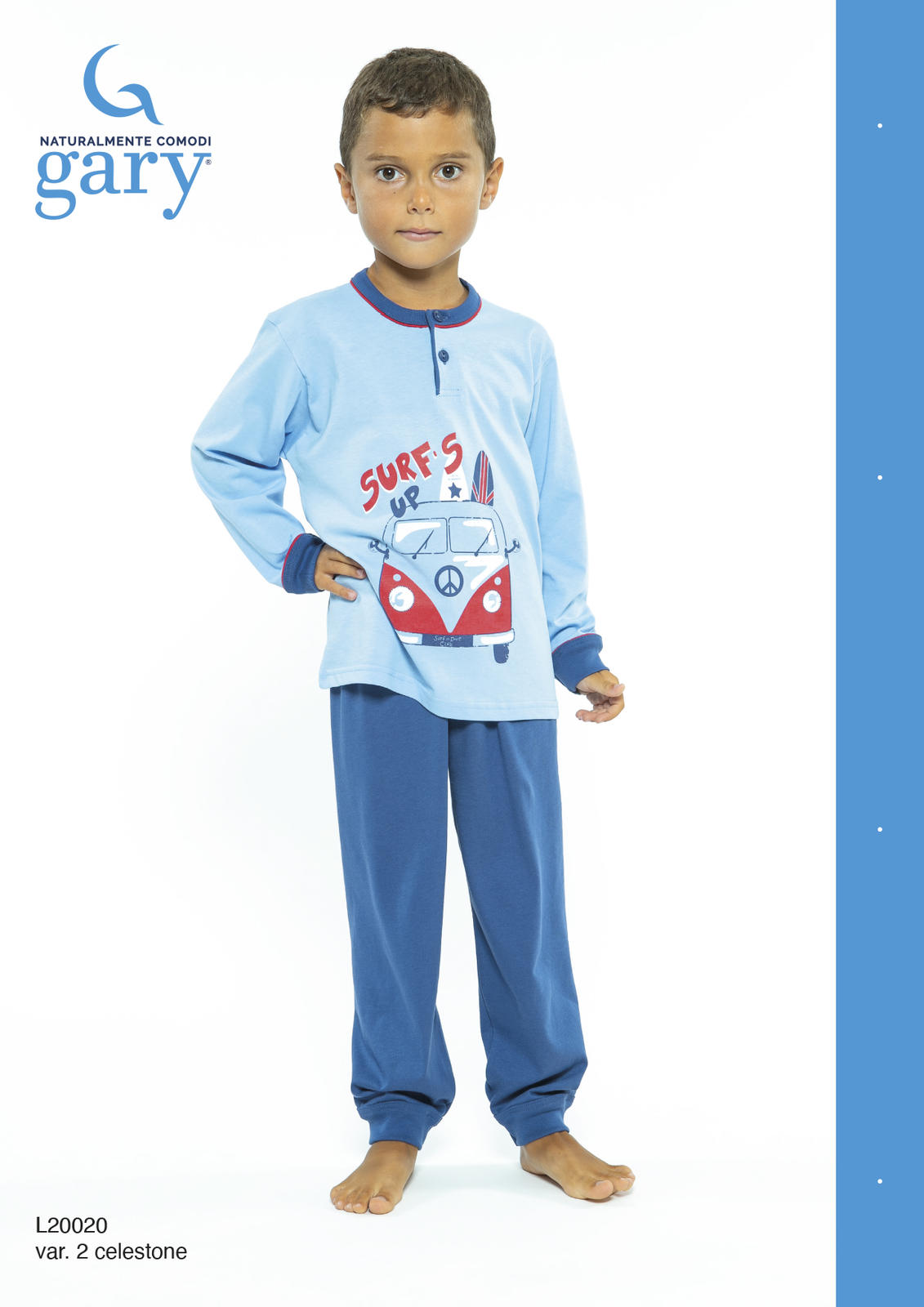 BOY'S PAJAMA M/L L20020 Tellini S.r.l. Wholesale Clothing